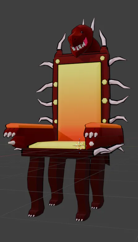 Monster Chair asset